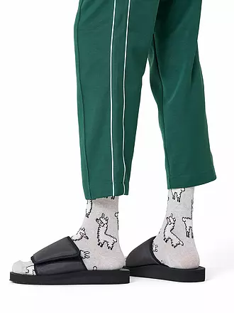 HAPPY SOCKS | Calcetines de mujer LLAMA 36-40 gris | 